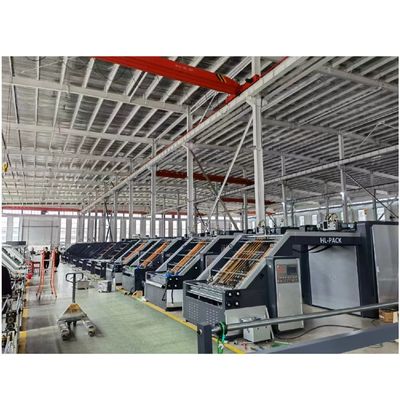 Máquina de laminado de cartón corrugado de 13,5 m x 2 m x 2,9 m con rendimiento de trabajo pesado