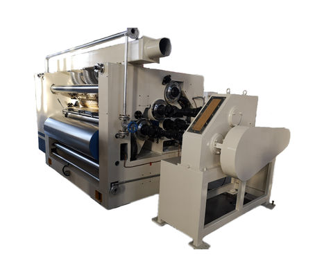 Máquina de fabricación de papel corrugado 320s Tipo sin dedos Single Facer 5000 KG para la salida
