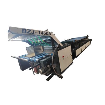 Laminador de flautas de papel de alta velocidad impulsado eléctricamente para cajas de cartón corrugado