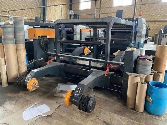 Máquina mecánica de rodillos de papel con 5800*3700*2000mm de diámetro máximo y capacidad de rodillo de base