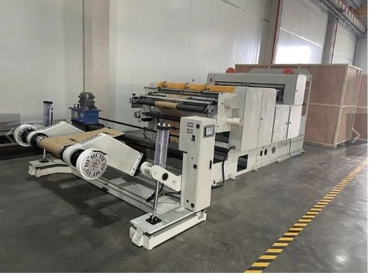 220V Voltado Servo automático de precisión de cuchillo giratorio de rodillo a la hoja de corte de compensación