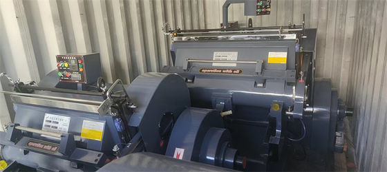 Máquina de corte a presión manual de papel y cajas con larga vida útil