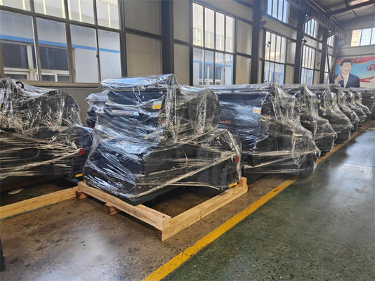 Máquina de corte a presión manual a accionamiento eléctrico para la fabricación de cajas de cartón corrugado