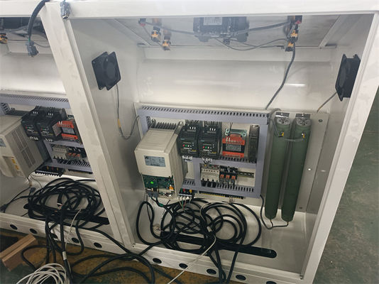 Máquina de corte giratorio de doble cuchillo helicoidal de doble capa para línea de corrugador de 6000 mm