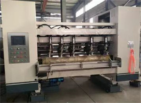 Velocidad 150m/min NC Servo Slitter de hoja fina para la producción de cartón corrugado