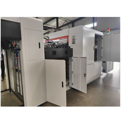 Línea de embalaje para papel corrugado máquina de corte a presión velocidad cortadora de alfombras computarizada
