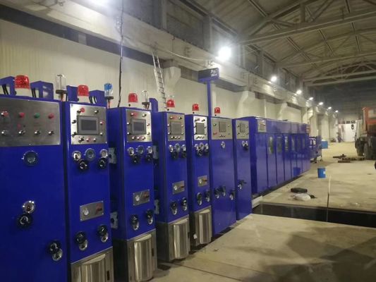 2500 KG Hebei Liheng completamente automático en línea Flexo Impresión Slotting Die Cutter con carpeta en línea Gluer Bundler Machine