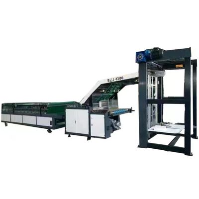 Laminador semiautomático de flauta para la máquina de laminado de cartón con flauta