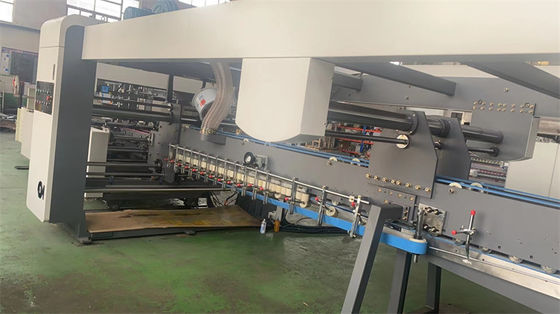 Máquina de impresión de flexo con carpeta de cartón con carpeta de cartón con carpeta de cartón