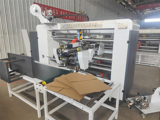 Tipo de embalaje de película Máquina de costura de doble servo para la fabricación avanzada de cajas de cartón