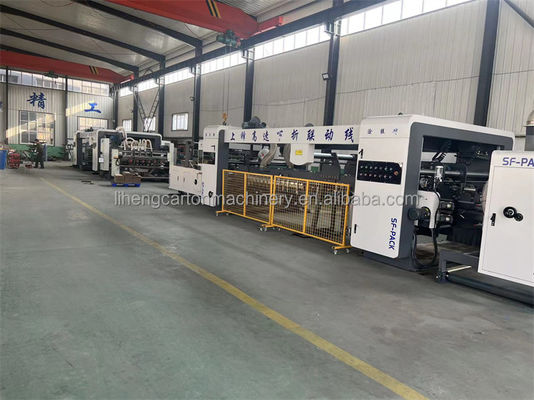Máquina de moldeado de papel 1350x1200x2000mm para la línea de fabricación de cajas de cartón Ffg totalmente automática
