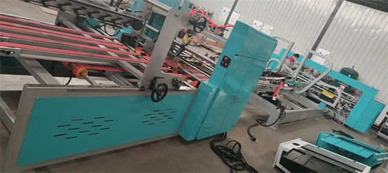 Precisión de cartón corrugado totalmente automático de la caja de la carpeta de la pizza para la demanda de los clientes