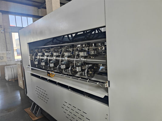 Máquina de corte por computadora de las líneas Nc de hoja delgada de corte de puntero con máquina de apilamiento para el corrugado