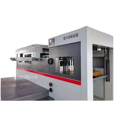 1350 mm Máxima altura de recolección de papel Máquina de corte a presión plana para la fabricación de cajas