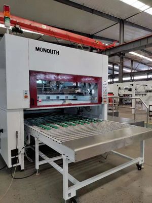 Máquina de embalaje profesional de caja de cartón flexo corrugada de impresión de ranuras de corte a presión