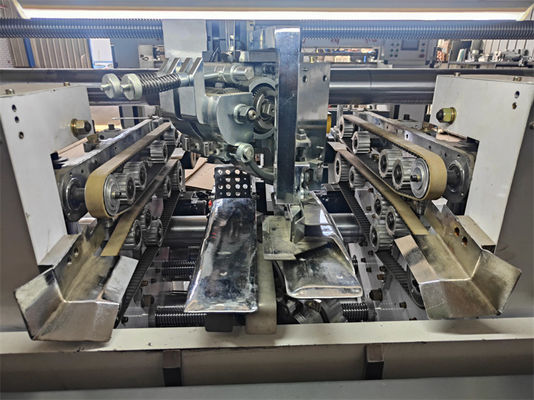 3200 KG Máquina de costura semiautomática de dos piezas para la fabricación de cajas corrugadas