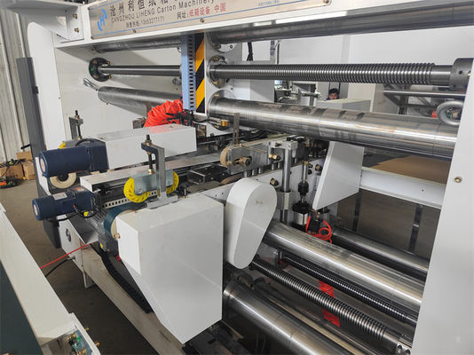 Máquina de coser semiautomática de dos piezas para la fabricación de cajas onduladas