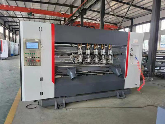 Máquina de puntería de lámina fina de 380V para cartón corrugado