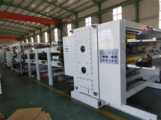 12Línea de producción de cartón corrugado con motor de accionamiento principal de 5 kW para compradores globales