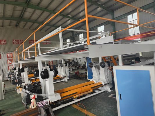 12Línea de producción de cartón corrugado con motor de accionamiento principal de 5 kW para compradores globales