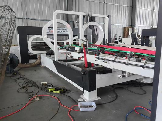Máquina de pegamento para la demanda de los clientes carpeta automática de pegamento de costura de cartón de costura