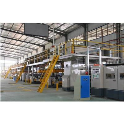 Máquina de fabricación automática de cajas corrugadas de alta velocidad de 3 plies último modelo y rendimiento