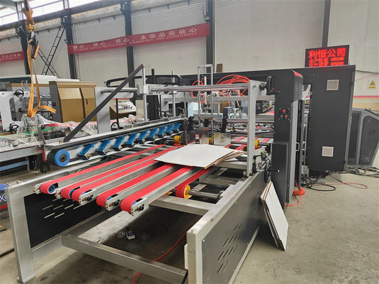 Máquina de adhesivo de carpetas de cartón automática para coser cajas de cartón Tecnología avanzada