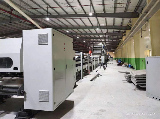 0.75KW Producción de caja de cartón ondulada de alta velocidad