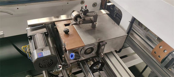 Gluer de carpeta de doble pieza semiautomático de alta velocidad para pegamento de carpeta de caja corrugada