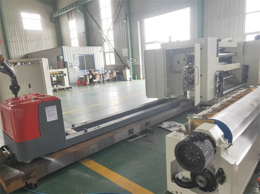 Máquina automática de producción de cartón corrugado con rango de temperatura de 160-180C