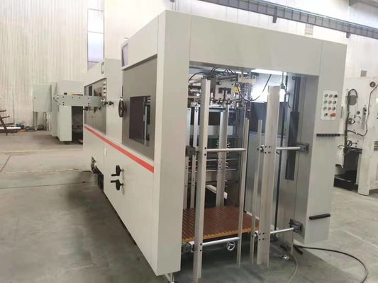 Máquina de corte por matrices de tipo plano para cortar cartón de cartón corrugado