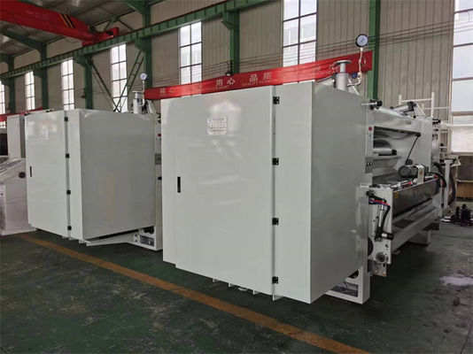 Máquina automática de fabricación de cartón ondulado de una sola cara