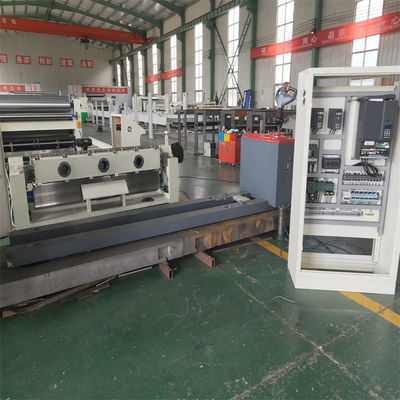 Máquina automática de fabricación de cartón ondulado de una sola cara