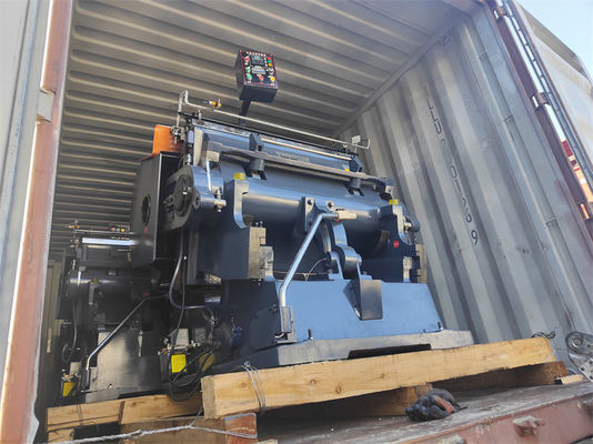 Máquina automática para cortar y desgranar cartón ondulado para la producción de cajas de cartón