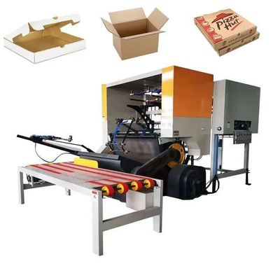 Máquina de corte y desgaste de cartón corrugado con alimentación automática de 380 V