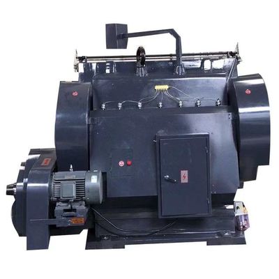 Semi-automático 380V Stock manual de papel de placas de corte y grabado de máquina para su