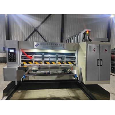 4 Máquina de impresión flexo a color para cartón y cartón ondulado