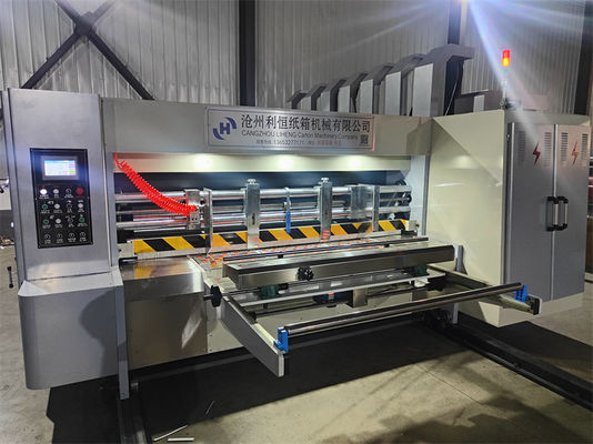 4 Máquina de impresión flexo a color para cartón y cartón ondulado