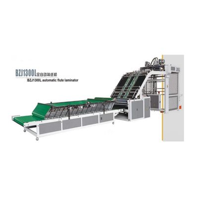 Máquina de laminación de papel de flauta química totalmente automática con alta velocidad y precisión