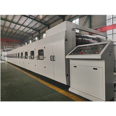 Línea de producción de cajas corrugadas Máquina de fabricación de cartón de alta velocidad con grado automático