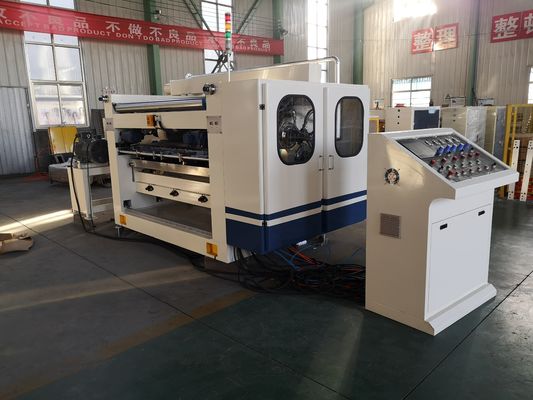 Línea de embalaje 2 Máquina de cartón corrugado de pliegue Sf-280s Tipo sin dedos de cara única