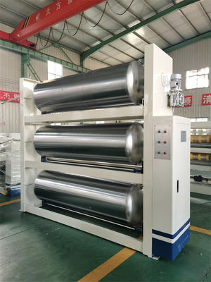 Planta de fabricación 12.5KW Servo motor de accionamiento principal Línea de producción de cartón corrugado