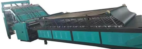 Máquina de laminado industrial semiautomática de cartón corrugado con flauta