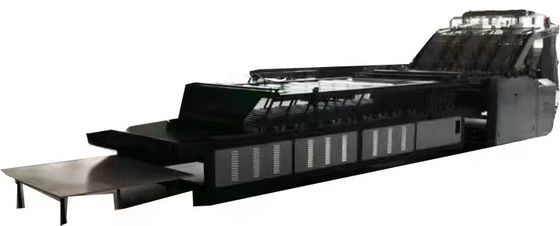 Máquina de laminado industrial semiautomática de cartón corrugado con flauta