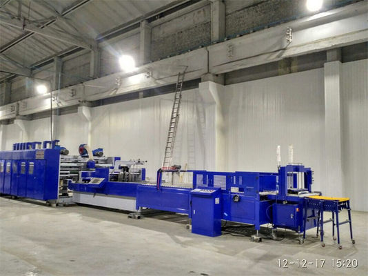 Máquina de corte automática de cartón corrugado con ranuras