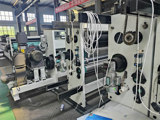 3 colores automático completo de alta velocidad cartón corrugado de cartón Flexo Impresión de ranuras máquina de corte a presión