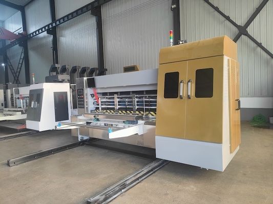 Máquina de impresión de hojas de cartón corrugado con alta velocidad de 150-200 pcs/min