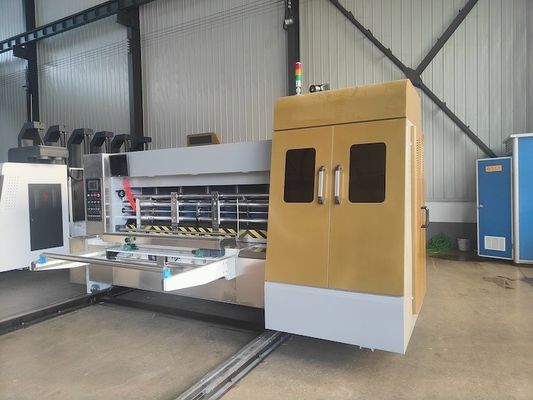 Máquina de impresión de hojas de cartón corrugado con alta velocidad de 150-200 pcs/min