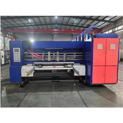 Máquina de impresión flexo de 4 colores de alto rendimiento para cajas de cartón de cartón de papel ondulado