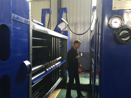 Máquina de impresión flexo de 4 colores de alto rendimiento para cajas de cartón de cartón de papel ondulado